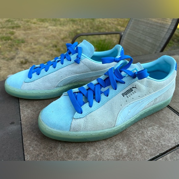 Puma Mens Suede LIMITED EDITION Squirtle Pokemon - Size 10 - Picture 2 of 7